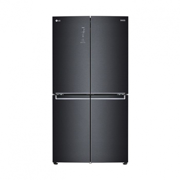 LG전자 DIOS 냉장고 4도어 양문형 더블매직스페이스 맨해튼 미드나잇 색상 F873MT55E