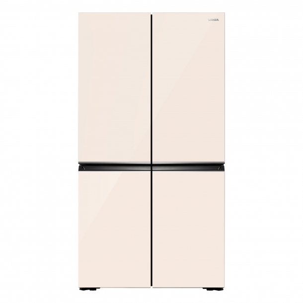위니아 프렌치 냉장고 870L (샤인크림)WWRW928GEGEE